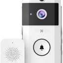 Bell Guard Doorbell Camera No Subscription HD Wireless Video Camera BellGuard Real-time Alerts, 170 Degree Wide-Angle Lens, Night Vision, Two-Way Audio System, Wire-Free Installation
