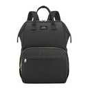 CURMIO Breast Pump Bag Backpack Compatible for Spectra S1, S2, Medela, Pumping Tote with Compartment for Cooler Bag, with Padded Laptop Sleeve for Working Moms, Black