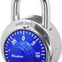 Master Lock Combination Lock for Gym Lockers  Master Lock Locker Combination Padlock, Pack, Blue  The Ideal Combo Lock for School/Gym Locker Security