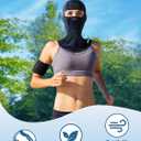 Balaclava Ski Mask Waterproof Anti-Fogging Windproof Winter Gear Thermal Face Mask for Men Women (Black)
