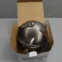 Winco 20 Ounce Sugar Bowl with Roll Top, Stainless Steel, Medium