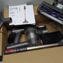 Cordless Vacuum Cleaner, 550W 45Kpa 60Mins Vacuum Cleaners for Home, Anti-tangle Stick Vacuum with Self-Standing, Wall Mount Charging, LDE Display, Wireless Vacuum for Carpet Pet Hair Hardfloor