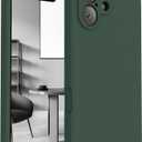 FireNova Magnetic for iPhone 17 Case, Compatible with MagSafe, [Integrated Silicone Camera Control Button] [Camera Protection] Anti-Scratch Microfiber Lining Phone Case, 6.3", Alpine Green