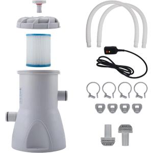 Pool Pump Filter 800 GPH, Pool Filters for Inflatable Swimming Pools, Cartridge for Above Ground Pool Filter, for 800 Gallon Easy Set Pool Filter Pump