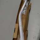 UrbanRed Flexible Bendable Ceiling Curtain Track, 16.4 ft (5 m), Mount for Rail with Curtain Tracks System, Room Divider, Curtains Rod, RV Ceiling Track for Curtains, White