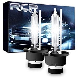 Amazon.com: RCP - D2S6 - (A Pair) D2S/ D2R 6000K Xenon HID Replacement Bulb Diamond White Metal Stents Base 12V Car Lamps Head Lights 35W : Automotive