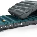 ZOOOBELIVES 3D Wrapping Inflatable Camping Sleeping Pad with Built-in Pump, Extra Thick and Wide, Ultimate Comfortable Compact Camp Air Mat for Tent, Car Traveling and Backpacking - Airlive2000X (Deep-sea)