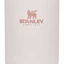 Stanley IceFlow Stainless Steel Tumbler with Straw - Vacuum Insulated Water Bottle for Home, Office or Car Reusable Cup Leak Resistant Flip Cold for 12 Hrs or Iced for 2 Days (Rose Quartz)