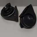 Loud Car Replacement Horn Kit for Toyota, 12V Waterproof Electric High/Low Tone Snail Horn with Upgraded Grille