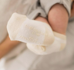 Burt's Bees Baby Baby Socks Ankle or Crew Height Made with Soft Organic Cotton - 3 Packs With Non-Slip Grips for Babies and Newborn Babies, 2T-3T