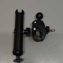 Starlink Mini Clamp Mount Kit, Aluminum Starlink Mini Mount with Pipe Adapter, 1/4"-20 & 3/8"-16 Thread and Adjustable Bracket Fits 2025 Starlink Mini, for RV, Camper, Roof Rack, Balcony, and More