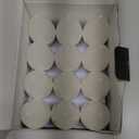 ORALUCE E12 LED Bulb 40 Watt Equivalent, 6500K Cool White Candelabra LED Light Bulbs Non-dimmable, Chandelier Light Bulbs Type B for Ceiling Fan, 5W 500LM 12 Pack