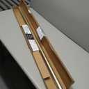 BlastHome Non-Adjustable Luxury Curtain Rods for Windows, 1  Rod Set, 4 foot Fixed Length, Brushed Gold