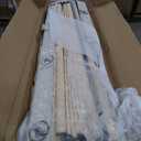 King Size Bed Frame and Headboard,Vertical Channel Tufted Wingback No Box Spring Needed, Mattress Foundation, Easy Assembly, Beige