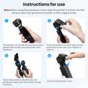 STARTRC Gimbal Protective Cover for DJI Osmo Pocket 3 Creator Combo, Anti-Fall Storage Handheld Camera Lens Screen Protector for Xtra Muse Accessories
