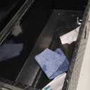 VEVOR Heavy Duty Aluminum Truck Bed Tool Box, Diamond Plate Tool Box with Side Handle and Lock Keys, Storage Tool Box Chest Box Organizer for Pickup, Truck Bed, RV, Trailer, 39"x13"x10", Black