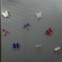 Kitchen Hooks, Tool-Free Adhesive Wall Hook Hanging - Dragonfly Butterfly 4 Color Acrylic (Frosted) Family, Suermarket, Restaurant, Coffee Shop, Office, Two-Tier Wings Gold Hooks8Pack