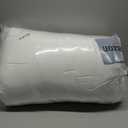 Bedding Throw Pillows Insert (Pack of 2, White) - 22 x 22 Inches Bed and Couch Pillows - Indoor Decorative Pillow