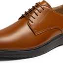 Bruno Marc Men's MaxFlex Polish Casual Dress Lace-Up Oxfords Business Formal Derby Sneakers (9, Brown-02)