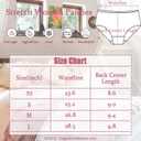 Hibluco Women Sexy Underwear Floral Lace Panties Mesh Hipster Stretch Bikinis (XS)