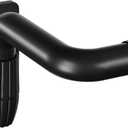 Wrap Around Curtain Rod Black, Adjustable Blackout Curtain Rods for Windows 48 to 84 Inch, 1" Heavy Duty Room Darkening Drapery Rod, Easy Install and Removal