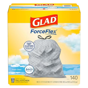 Glad Force Flex 13 Gallon 140Bags