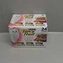 Purina Fancy Feast Grilled Wet Cat Food Poultry and Beef Collection Wet Cat Food Variety Pack - (Pack of 24) 3 oz. Cans, Best Before July 2026