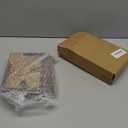 4x6 Picture Frame Set of 4, 4 x 6 Wood Photo Frames with Mat for 3.5x5, Natural Wooden Frame with Real Glass Cover for Wall and Tabletop Display,Rustic Brown