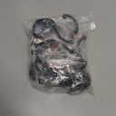 ZEYU 20Pcs Wall Hooks, Coat Hooks Hardware Heavy Duty Hooks for Hanging Coats Double No Rust Black Hook Wall Mounted with Screws for Key, Towel, Bags, Cup, Hat