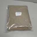 Grill Gazebo Replacement Top, 5 * 8 Outdoor BBQ Top Cover, Double Layer BBQ Gazebo Top Canopy for Model #L-GG001PST-F (Khaki)