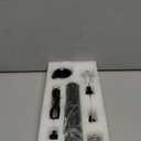 Rechargeable Milk Frother Handheld with 3 Detachable Stainless Steel Whisks, 3 Speed Adjustable Electric Whisk Foam Maker, Handheld Drink Mixer, Frother Wand for Coffee, with Storage and Charging Base (Black)