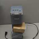 Tastyle Single Serve Coffee Maker, Iced and Hot Coffee Machine for K Cup & Grounds, Compact Design, 40oz Removable Water Reservoir, 6 to 24 Oz Brew Sizes, Fits 7.3" Travel Mug, Gray