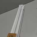 LazBlinds No Drill Zebra Blinds for Windows 35" W x 48" H, White | Cordless Dual Layer Light Filtering & Blackout Roller Shades, Free Stop-Lift, Easy Install Day & Night Privacy with Valance