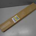 Generic Desk to Wall Gap Filler – Durable PVC Plastic Office Desk Attachment, Eliminates Desk-Wall Gaps, Easy Installation, Fits Most Desks, 48 Inches, Matte Black