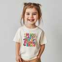 Toddler Last Day of School Shirt for Boys Kid Grils, My Happy Last Day of School T Shirt, Cotton Blend, Funny Design :4-7T (Beige)