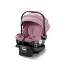 Graco Gomax Infant Car Seat, Orchid Haze, Lightweight, Reclining Rear Facing Car Seat Installs with or Without a Base