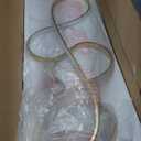 Modern ChandelierDimmable Chandeliers Ceiling Lights with Remote Control Adjustable Flush Mount Kitchen Island Lighting Fixture Hanging Lamp Suitable for Dining Table Office Bedroom (Gold)