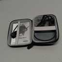 Open Ear Bluetooth Headphones with Microphone, Noise Cancelling Wireless Headset with Mute Button, Supports aptX/aptX-LL/aptX-HD, Designed for Meeting, Home Office,Driving -Not Bone Conduction (Grey)