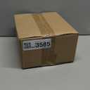 Thintinick 4 Pack Rectangular Clear Plastic Storage Containers Box with Hinged Lid for Beads and Other Small Craft Items (8 x 4.7 x 2.3 inch)