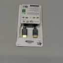 GE HDMI Cable, High Speed, Ethernet, 4 Foot HDMI, 4K Ultra HD, Full HD 1080P, 10.2Gbps Data Transfer, Works with HDTV, Cable, Game Consoles, Blu Ray, and More, Gold Plated Connectors, Black, 33573