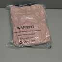 Women's Pink Mid Long Peacoat 2025 Fall Winter Double Breasted Lapel Neck Peacoat Jacket Outwear with Pocket (Medium)