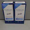 Secret Clinical Strength Antiperspirant Deodorant for Women, 100hr Sweat & Odor Protection, 3X Stress Protection with Hyaluronic Acid, PH Balancing Minerals, Soft Solid, Light & Fresh Scent, 2.6 oz