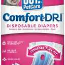 OUT! Petcare Disposable Dog Diapers Female, Potty Training, Female Dog Diapers, Puppy Training, Pet Supplies, For Incontinence, Puppy Essentials, 18-25 Waist, Medium/Large, 14 Count