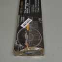 Tevlaphee Steering Wheel Lock Anti-Theft Device Security Car Lock Anti Theft Car Device Visible Antitheft Locking Devices Adjustable Car Wheel Lock for Cars with 3 Keys (Black)