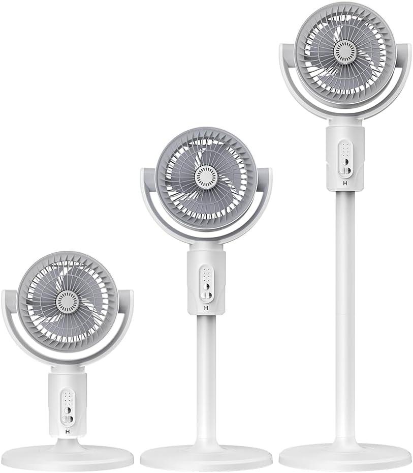 120 Super-Wide Oscillation,Powerful Airflow,5-Speed Adjustable,Home Pedestal Fan,High-Efficiency Cooling,Suitable for Indoor & Outdoor Use fgg