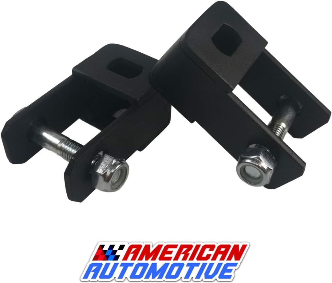 American Automotive Compatible 1-3" Front Suspension Shock Extender Kit for 99-06 Silverado Sierra 1500