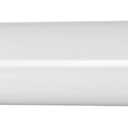 Ivilon Window Curtain Rod Decorative End Cap Design, 1 Inch Rod, 48 to 86 Inch. White