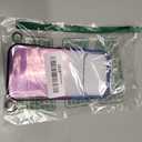 JJGoo Compatible with iPhone 17 Pro Max Case Clear Glitter, Sparkle Soft TPU Transparent Shockproof Women Girls Slim Bling Sparkly Bumper Cover Phone Cases, Gradient Blue Purple