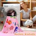 Kids Rugs for Playroom Educational Rug for Learn The ABC Alphabet, Soft Machine Washable Non-Slip Cute Carpet for Classroom Toddler Nursery Kids Room Decor Mat