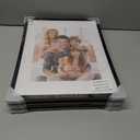 5 x Rempry 12x16 Picture Frame, Display Poster 9x12 with Mat or 12 x 16 Without Mat, Wall Gallery Photo Frames with Shatter Resistant Plexiglass, Black, 1 Pack